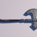 3d Medieval ax Low-poly 3D model model buy - render