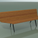 3D modeli Açı modülü yeme 4609 (L 240 cm, 90 ° sağ, Teak etkisi) - önizleme