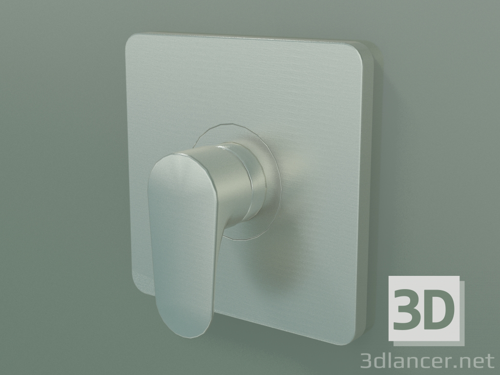 3d model Shower mixer for concealed installation (34625820) - preview