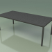 3d model Mesa de comedor 004 (Metal Ahumado, Gres Grafito) - vista previa