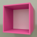 3d model Estante de pared abierto (rosa) - vista previa