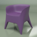 3d model Sillón Obie Arm (Morado) - vista previa