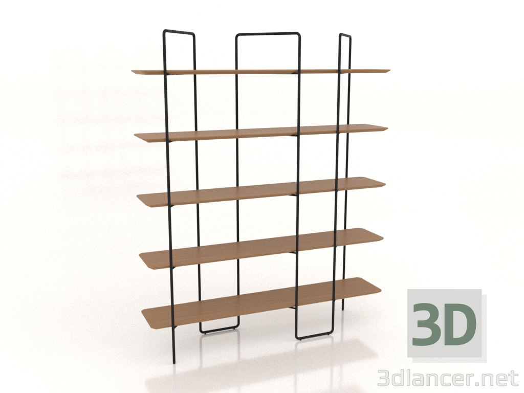 3d model Bastidor modular 11 (3x5) - vista previa