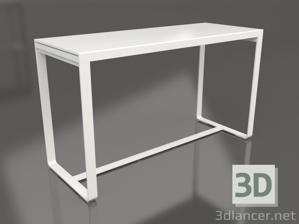 3d модель Барний стіл 180 (White polyethylene, Agate grey) – превью