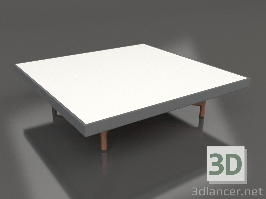 3D Modell Quadratischer Couchtisch (Anthrazit, DEKTON Zenith) - Vorschau