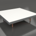 3D Modell Quadratischer Couchtisch (Anthrazit, DEKTON Zenith) - Vorschau