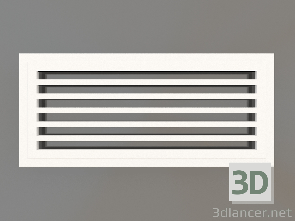 modèle 3D Grilles de ventilation en plâtre VR 026 (454x203) - preview