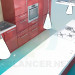 3d model Kitchen - preview