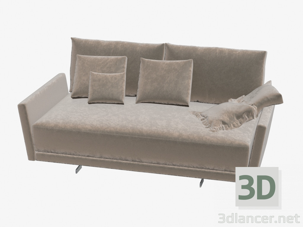 Modelo 3d Диван двухместный (Ref 477 01) - preview