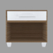 3d model Bedside table. - preview