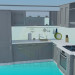 3d model Cocina - vista previa