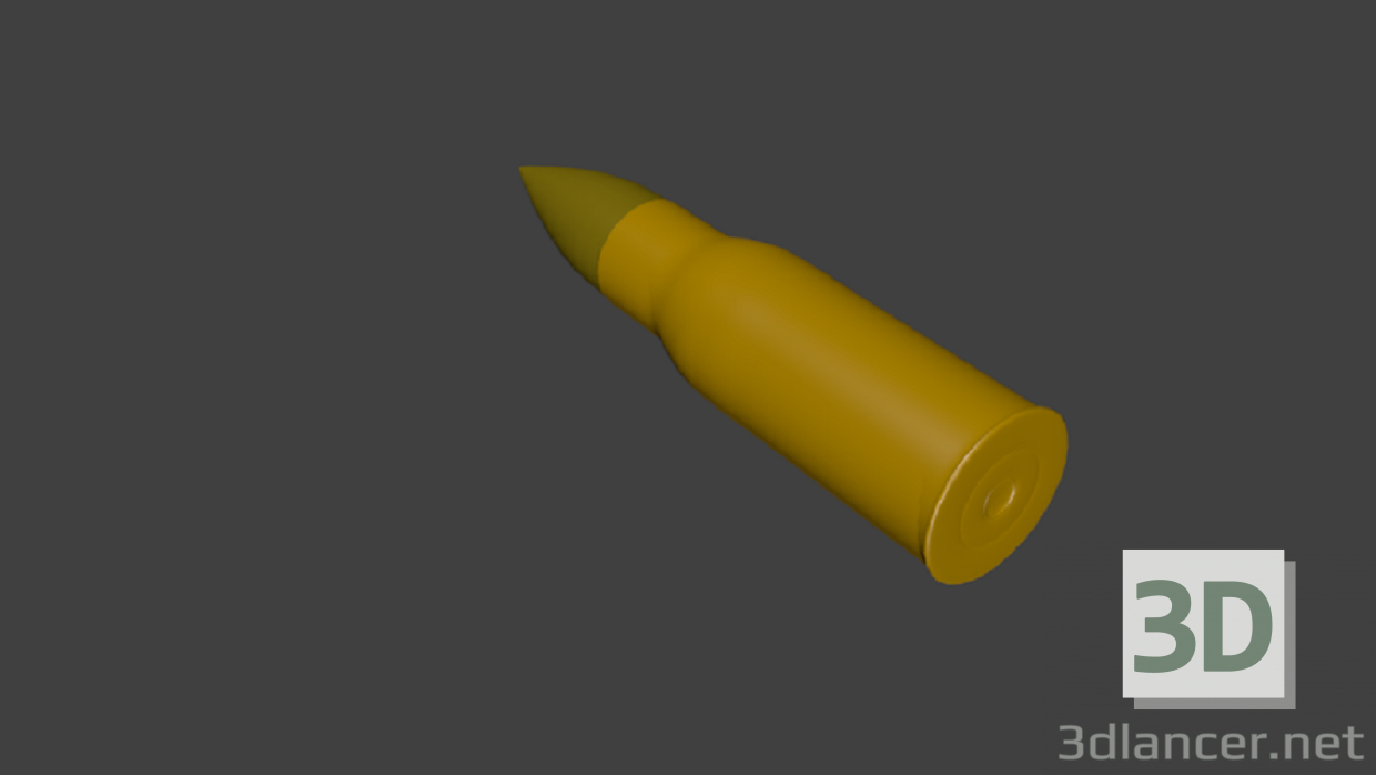 7.62 de AK 3D modelo Compro - render