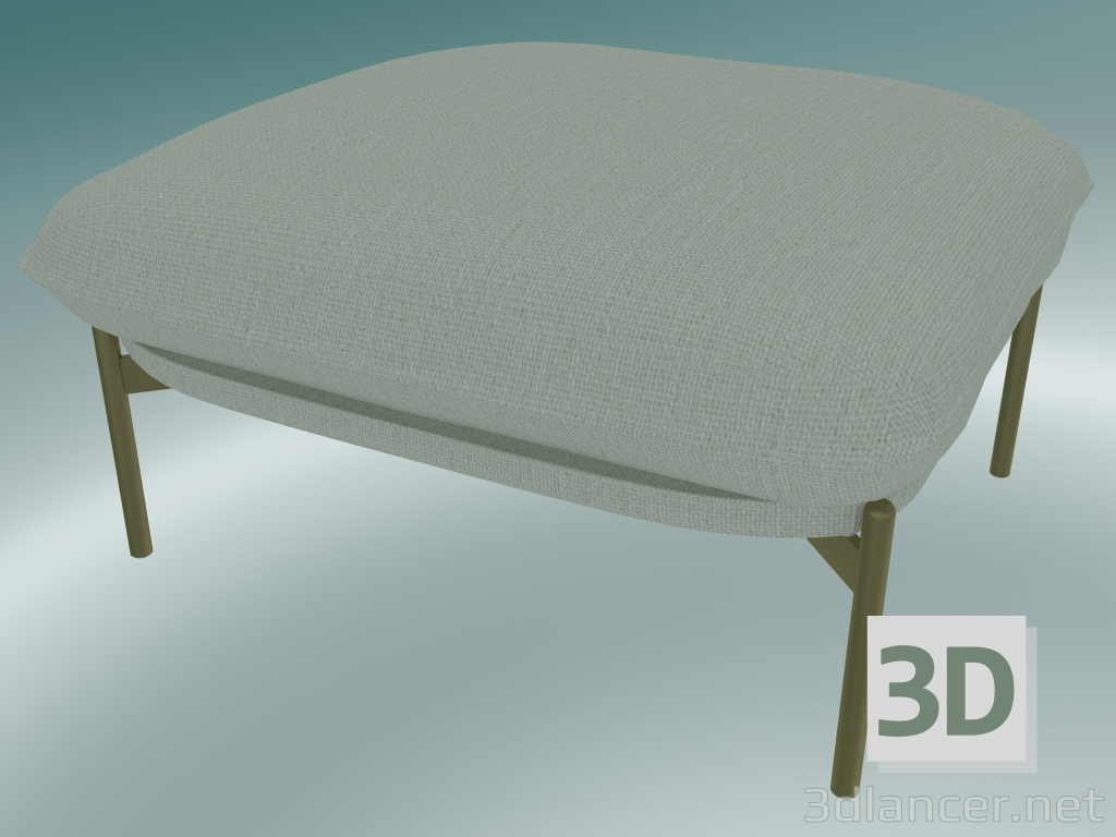 3d model Pouffe Cloud (LN4, 78x74 H 40cm, Bronzed legs, Sunniva 2 811) - preview