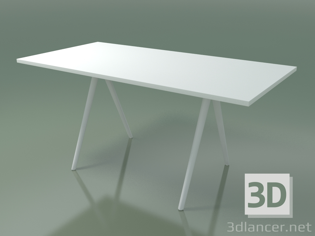 3D Modell Rechteckiger Tisch 5402 (H 74 - 79 x 159 cm, Melamin N01, V12) - Vorschau