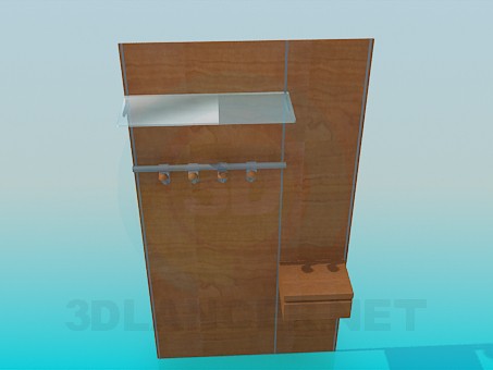 Modelo 3d Cabides - preview