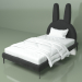 3d model Cama Zaya 2000x1200 - vista previa