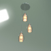 Modelo 3d Candelabro suspenso Cosmic 50085-3 (cromo) - preview