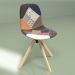 modèle 3D Chaise Tapizado Patchwork - preview