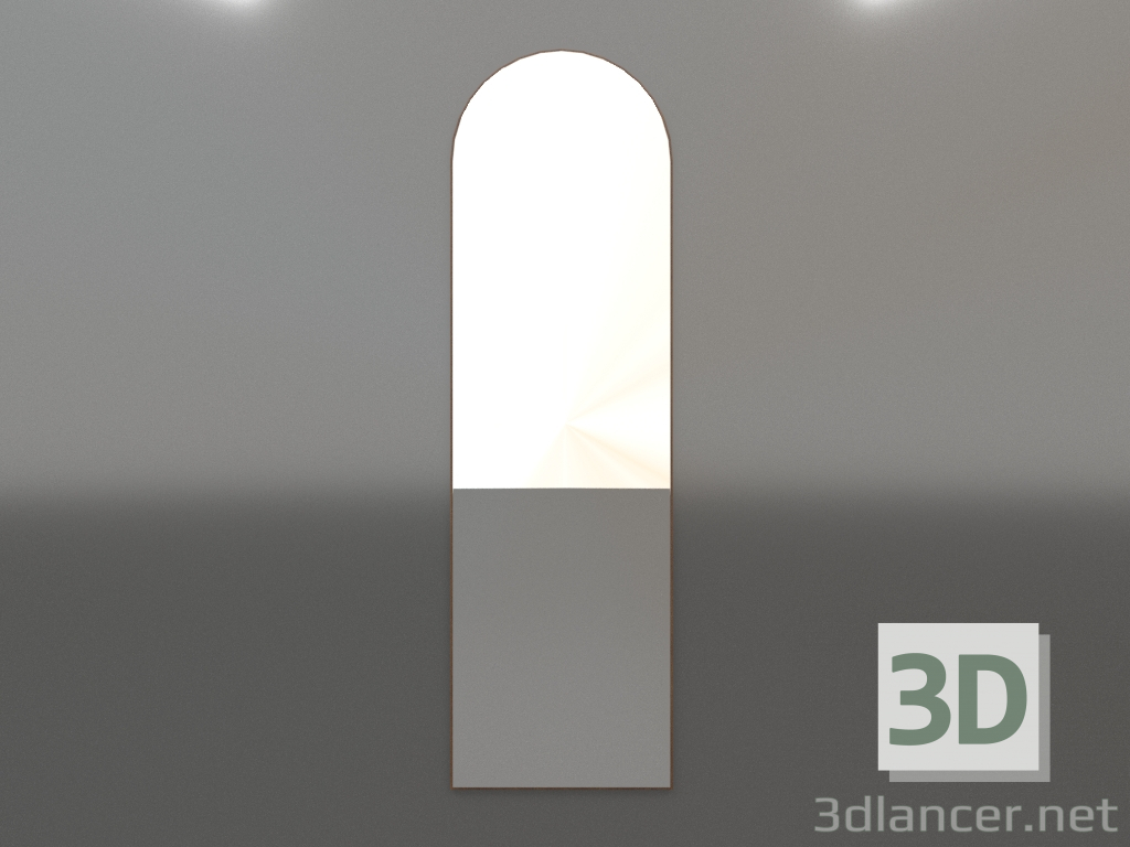 3d model Mirror ZL 24 (450x1500, wood brown light) - preview