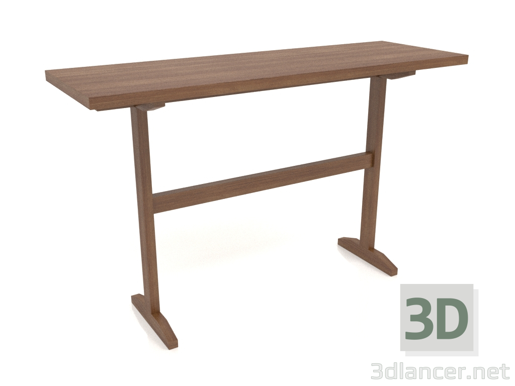 3d model Consola KT 12 (1200x400x750, madera marrón claro) - vista previa