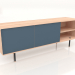 Modelo 3d Buffet Fina 180 (Azul Smokey) - preview