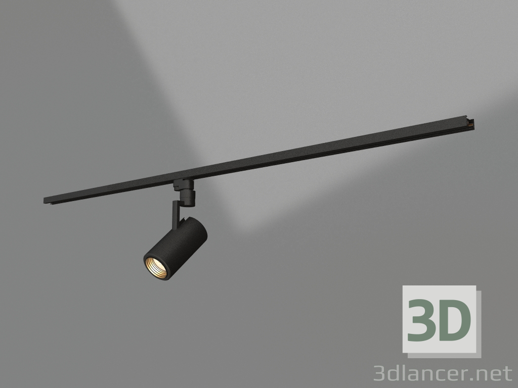 modèle 3D Lampe LGD-ZEUS-2TR-R88-20W Day4000 (BK, 20-60 degrés, 230V) - preview