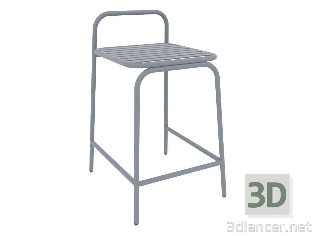 3d model Silla de media barra Dvornyaga (Paloma) - vista previa