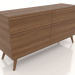 3d model Chest of drawers 1 1500x400x800 (light walnut) - preview