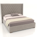 Modelo 3d Cama Adler Diamond com cabeceira alta - preview