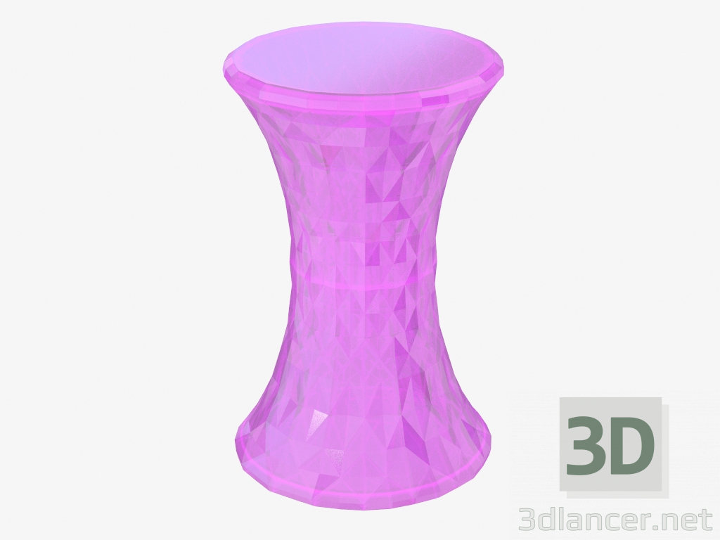 modèle 3D Table basse Rock Crystal - preview