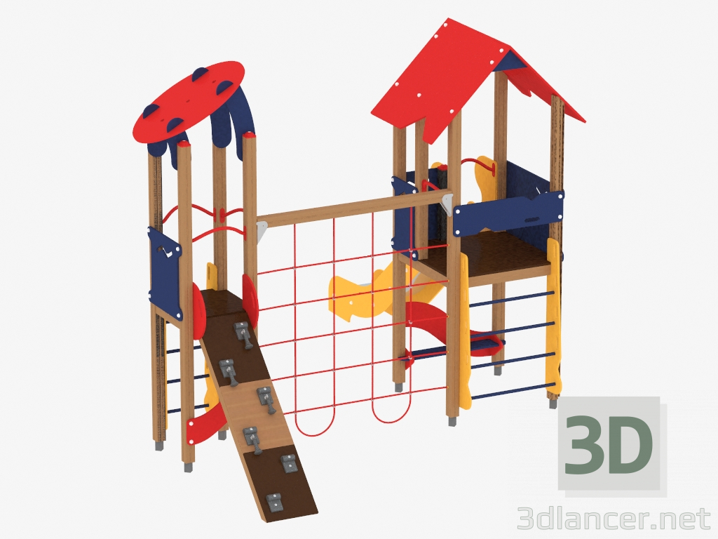 Modelo 3d Complexos de recreação infantil (1201) - preview