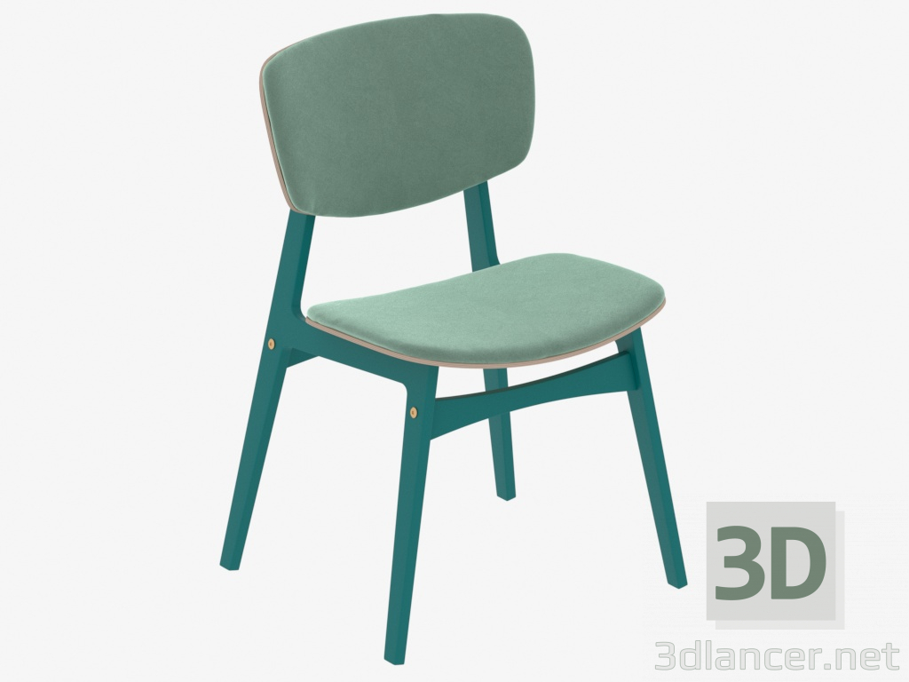 modello 3D Sedia imbottita SID (IDA009041015) - anteprima