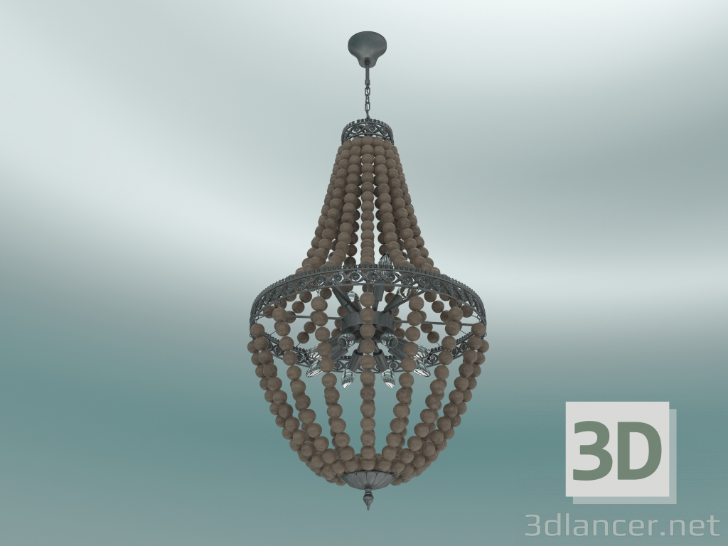 modello 3D Lampadario (9828 3 + 3 + 3P) - anteprima