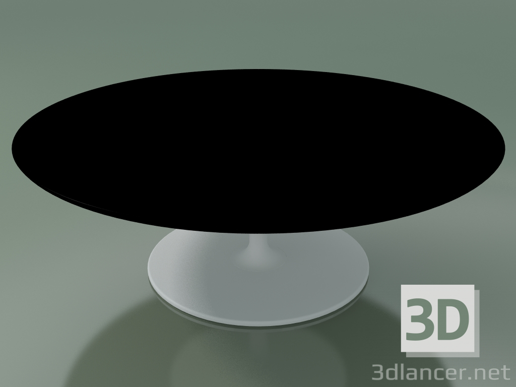 3d model Coffee table round 0723 (H 35 - D 100 cm, F02, V12) - preview