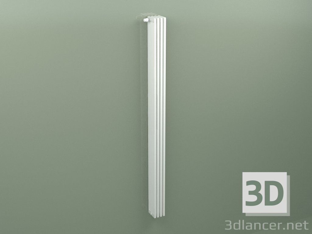 3D modeli Radyatör Delta Laserline (DL6, H 3000 mm, RAL - 9016) - önizleme