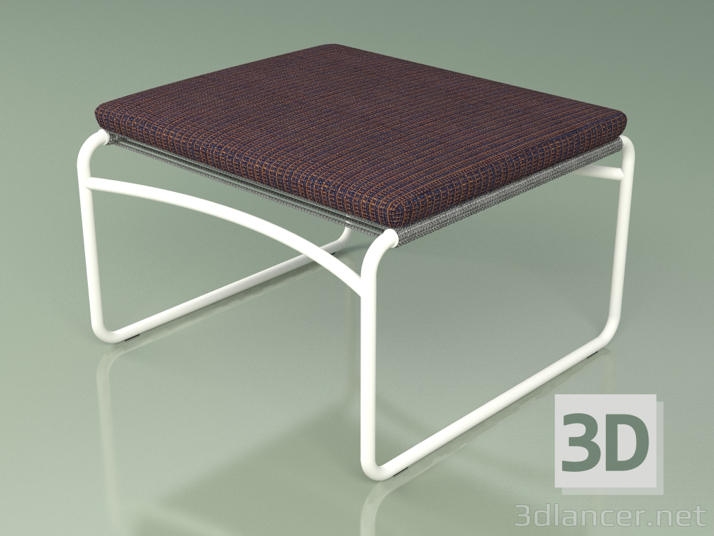 modello 3D Sgabello 311 (Metallo Latte) - anteprima