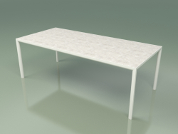 Table à manger 004 (Metal Milk, Gres Clay)