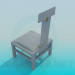 modèle 3D Chaise - preview