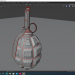 3d F-1 grenade. Granade F-1 model buy - render