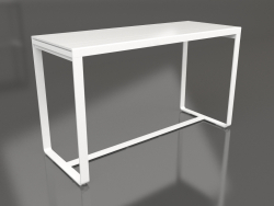 Table de bar 180 (Polyéthylène blanc, Blanc)