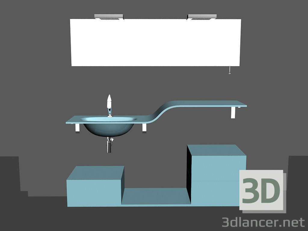 Modelo 3d Sistema modular para banheiro (canção) (12) - preview