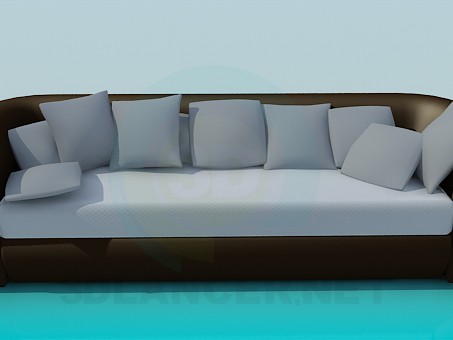 3D Modell Sofa - Vorschau