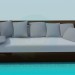 3D Modell Sofa - Vorschau