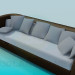 3D Modell Sofa - Vorschau