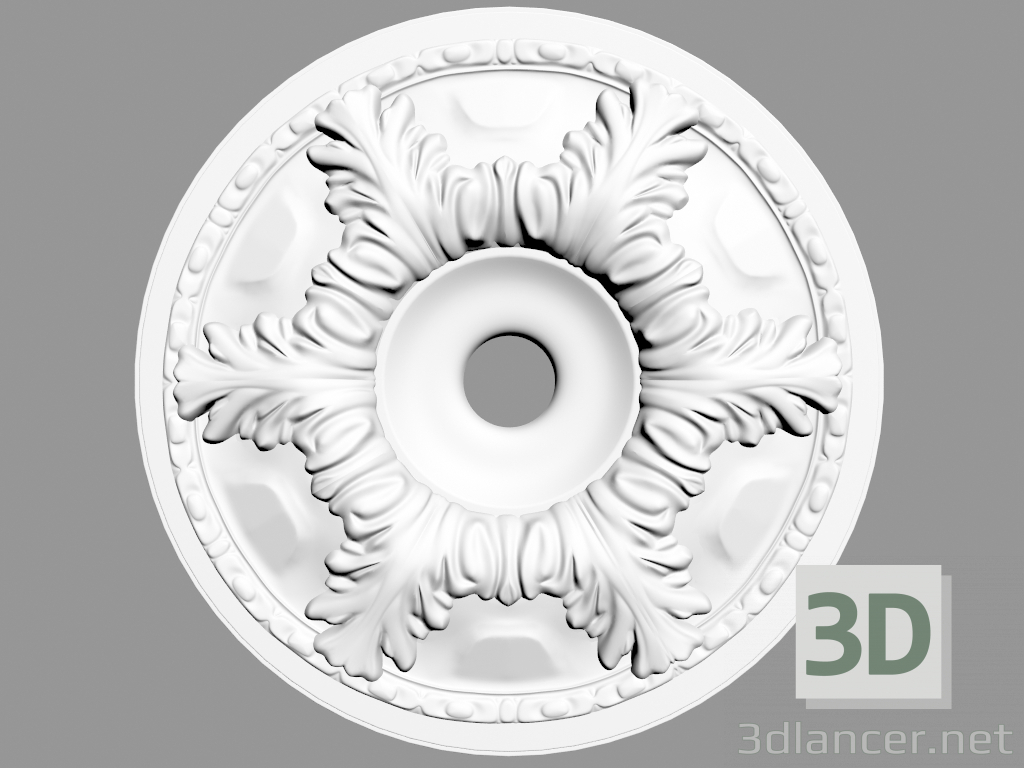 modèle 3D Sortie de plafond (P10) - preview