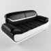 3d Bentley Sofa (Modern Black and White) модель купити - зображення