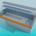 Modelo 3d Geladeira vitrine - preview