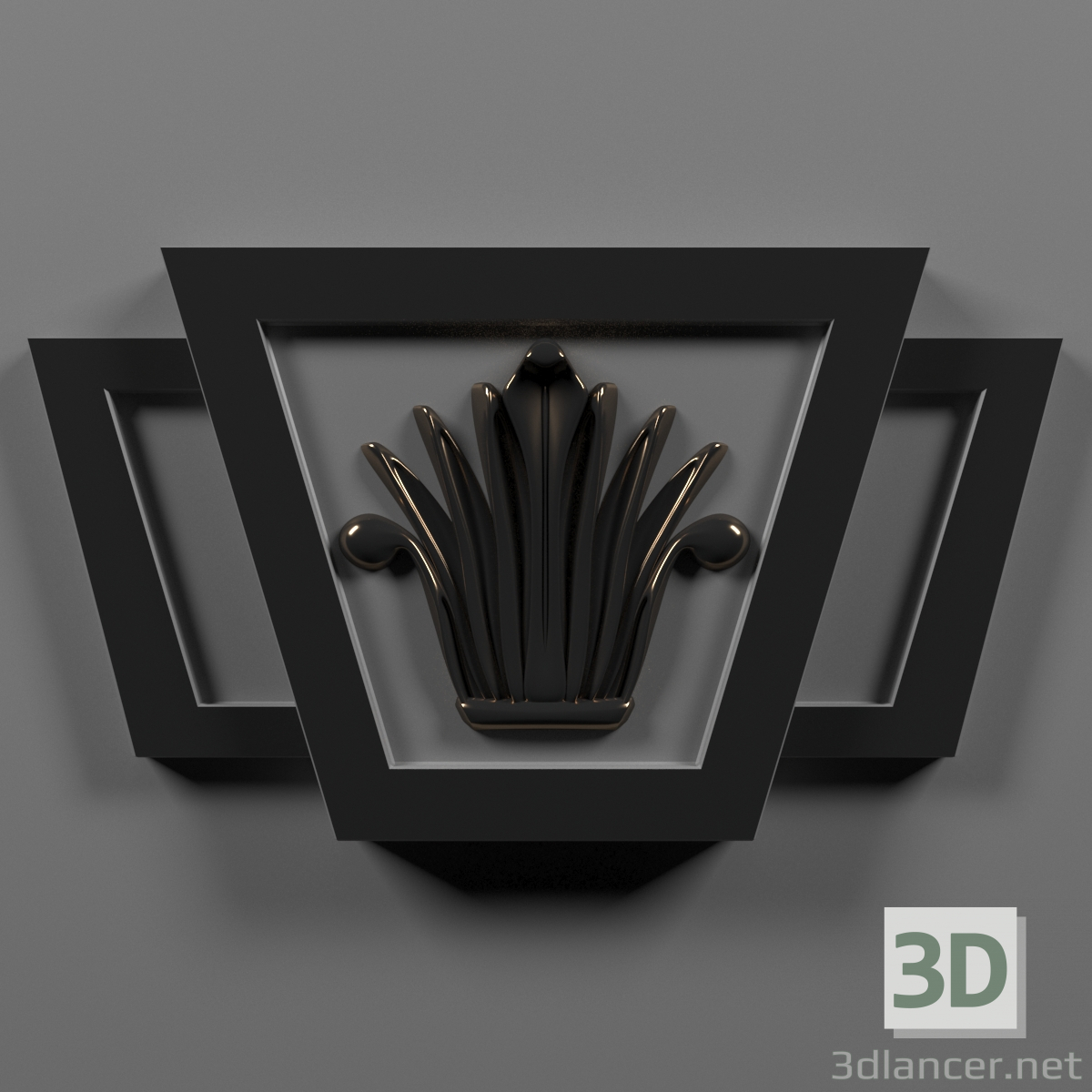 3d модель накладка – превью