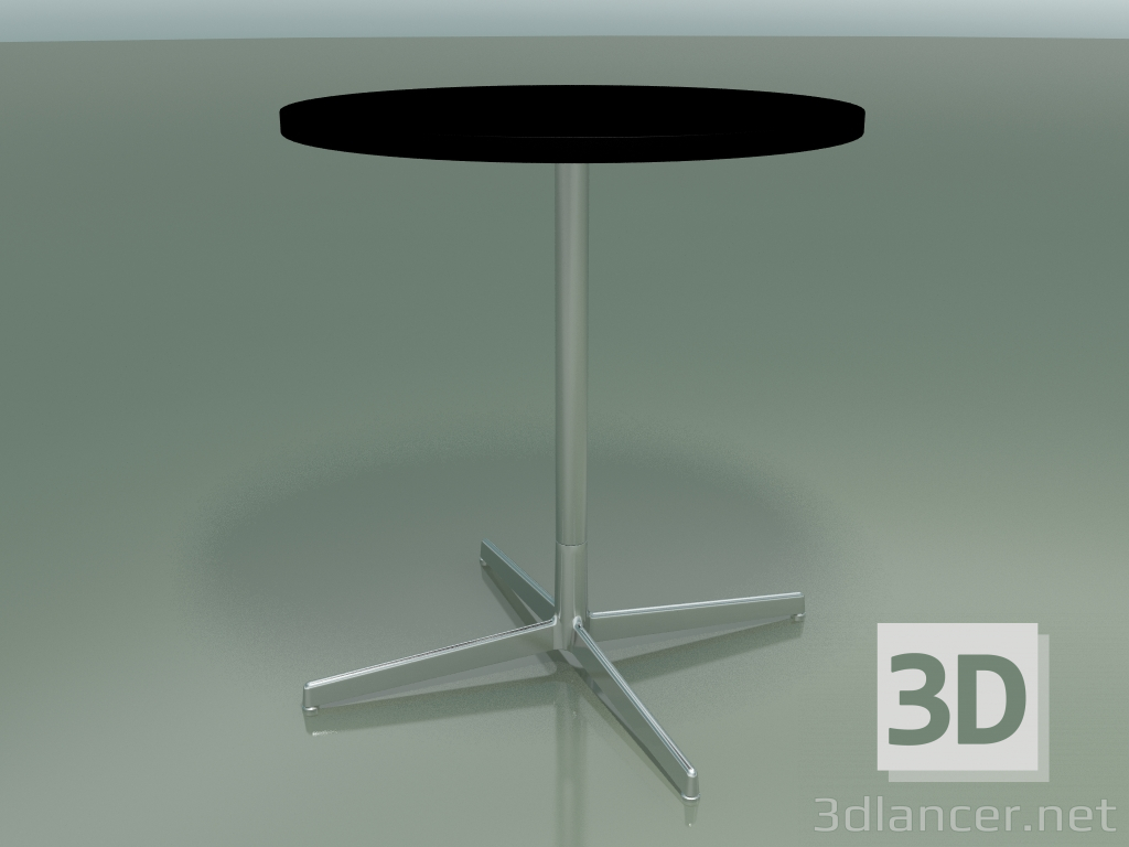 modèle 3D Table ronde 5513, 5533 (H 74 - Ø 69 cm, Noir, LU1) - preview