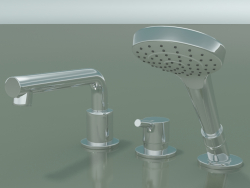 Single-lever bath mixer (72416000)